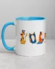 taza animales color interior azul 11oz left | Supertazas
