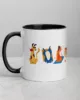 taza animales color interior negro 11oz left | Supertazas