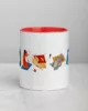 taza animales color interior rojo 11oz front | Supertazas