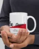taza cola no cafe siuu blanca brillante blanco 11oz right | Supertazas