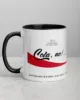 taza cola no cafe siuu color interior negro 11oz left | Supertazas