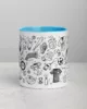 taza deportes color interior azul 11oz front taza deportes color interior azul 11oz front | Supertazas