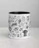 taza deportes color interior negro 11oz front taza deportes color interior negro 11oz front | Supertazas