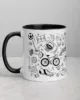 taza deportes color interior negro 11oz left taza deportes color interior negro 11oz left | Supertazas