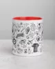 taza deportes color interior rojo 11oz front taza deportes color interior rojo 11oz front | Supertazas