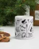 taza instrumentos musicales blanca brillante blanco 11oz front | Supertazas