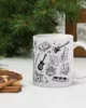 taza instrumentos musicales blanca brillante blanco 11oz right | Supertazas
