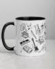 taza instrumentos musicales color interior negro 11oz left | Supertazas