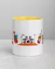 taza instrumentos color interior amarillo 11oz front taza instrumentos color interior amarillo 11oz front | Supertazas