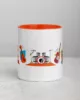 taza instrumentos color interior naranja 11oz front taza instrumentos color interior naranja 11oz front | Supertazas