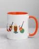 taza instrumentos color interior naranja 11oz right taza instrumentos color interior naranja 11oz right | Supertazas