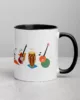 taza instrumentos color interior negro 11oz right taza instrumentos color interior negro 11oz right | Supertazas