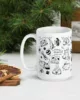 taza mascotas blanca brillante blanco 11oz left taza mascotas blanca brillante blanco 11oz left | Supertazas