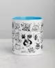 taza mascotas color interior azul 11oz front taza mascotas color interior azul 11oz front | Supertazas