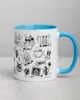 taza mascotas color interior azul 11oz right taza mascotas color interior azul 11oz right | Supertazas