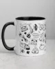 taza mascotas color interior negro 11oz left taza mascotas color interior negro 11oz left | Supertazas
