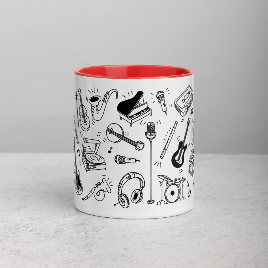 white ceramic mug with color inside red 11oz front 63cc164c08ec1