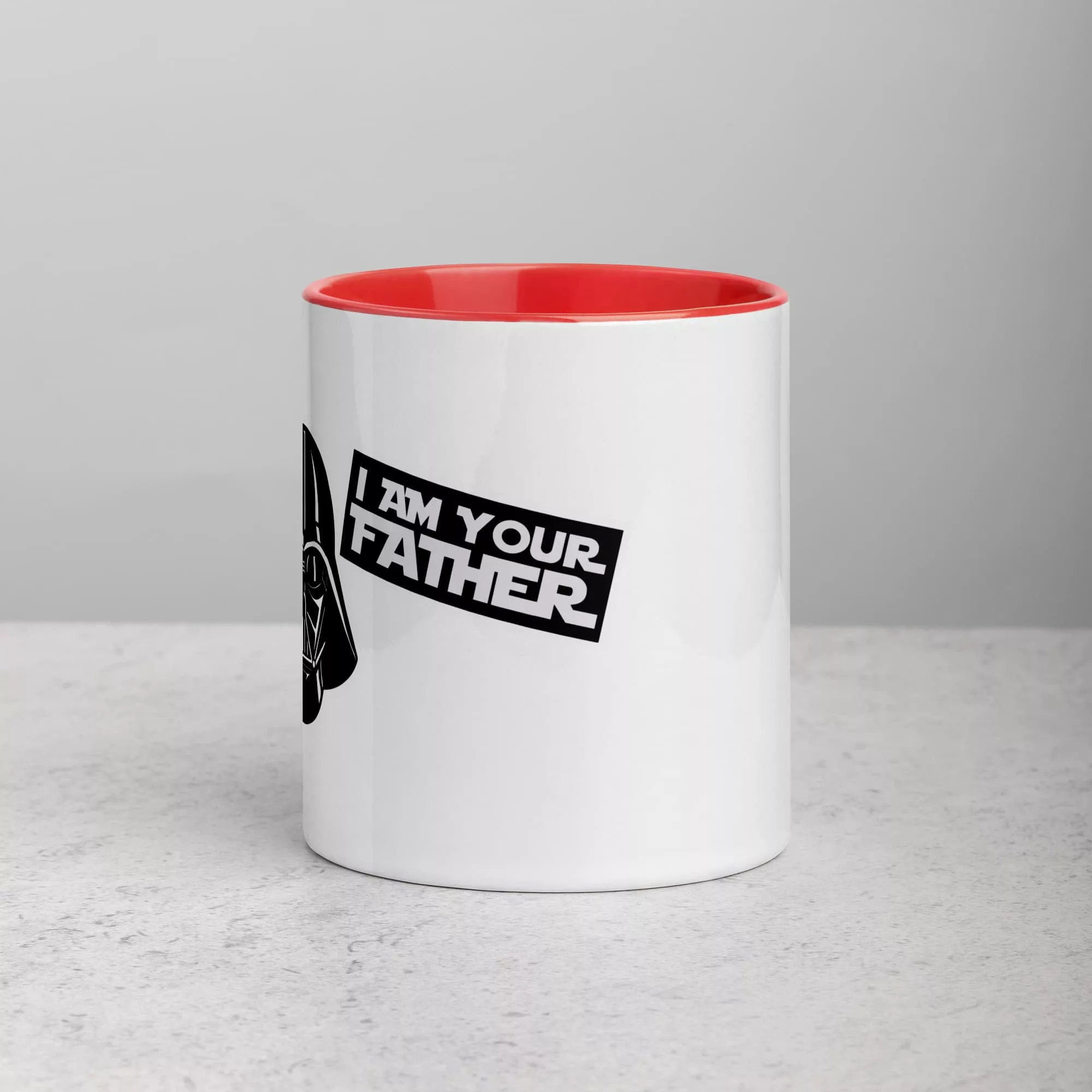 Taza Darth Vader Yo Soy Tu Padre Color Interior Rojo 11Oz Front - Supertazas taza darth vader yo soy tu padre color interior rojo 11oz front 1 | Supertazas