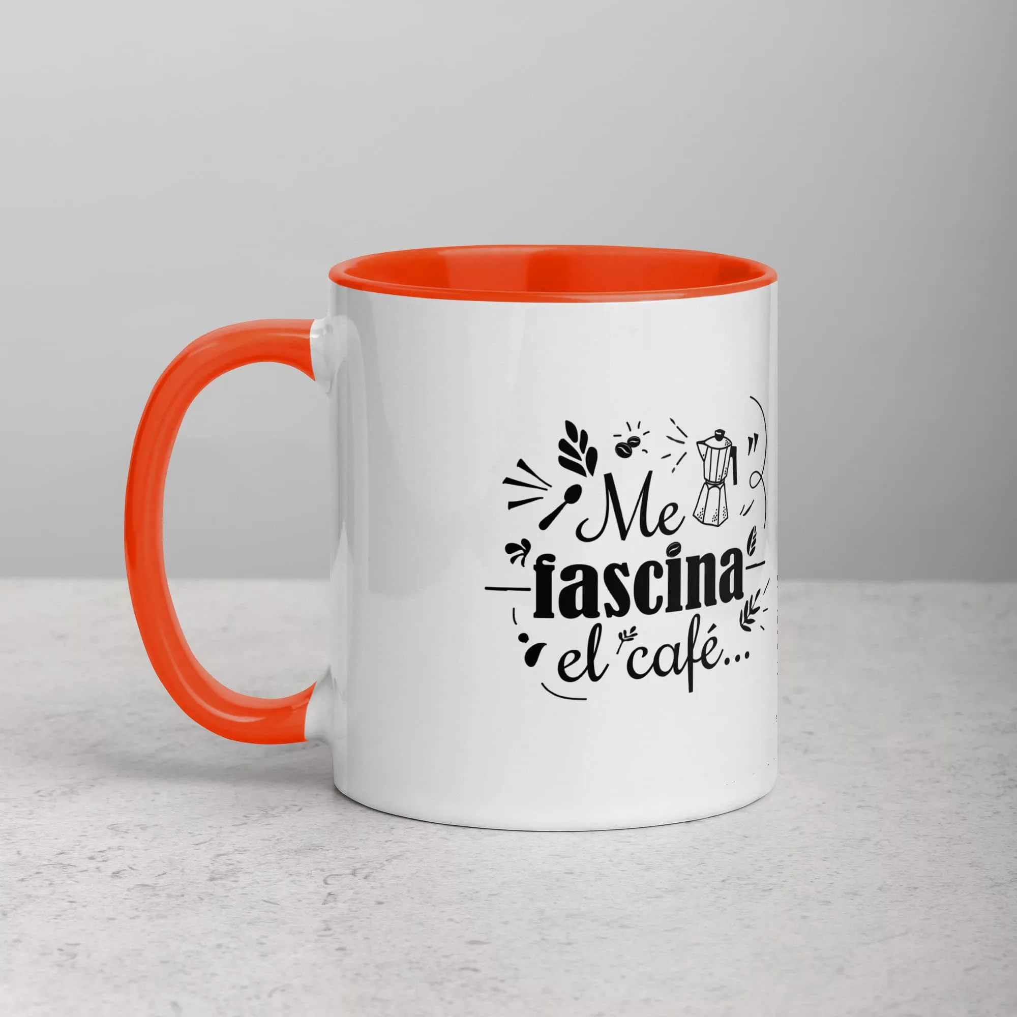 Taza Me Encanta Terner Te Color Interior Naranja 11Oz Left - Supertazas taza me encanta terner te color interior naranja 11oz left | Supertazas