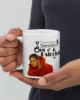 taza meme shakira sesion com bizarrap blanca brillante blanco 11oz left | Supertazas