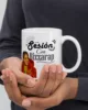 taza meme shakira sesion com bizarrap blanca brillante blanco 11oz right | Supertazas