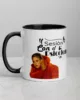 taza meme shakira sesion com bizarrap color interior negro 11oz left | Supertazas