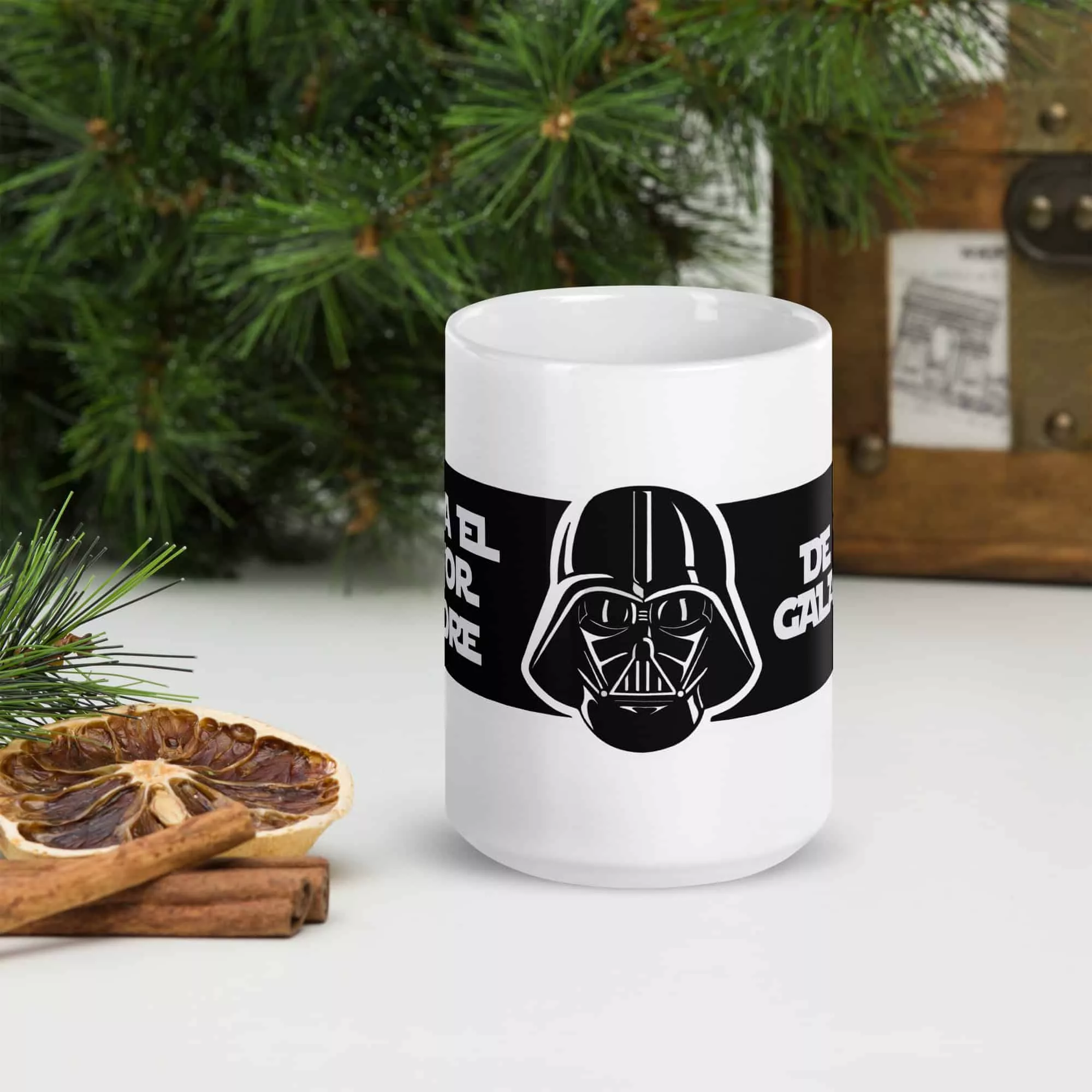 Taza Para El Mejor Padre De La Galaxia Blanca Brillante Blanco 15Oz Front - Supertazas taza para el mejor padre de la galaxia blanca brillante blanco 15oz front | Supertazas