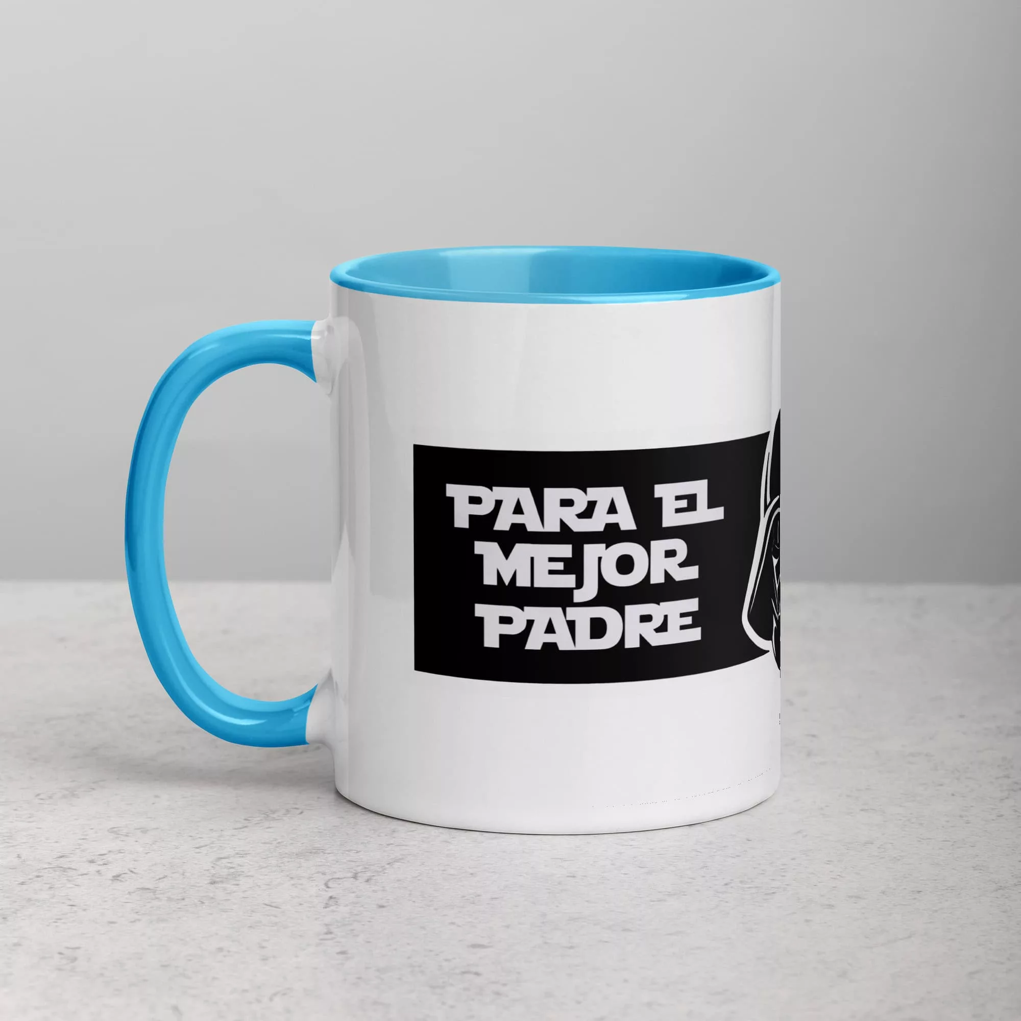 Taza Para El Mejor Padre De La Galaxia Color Interior Azul 11Oz Left - Supertazas taza para el mejor padre de la galaxia color interior azul 11oz left | Supertazas