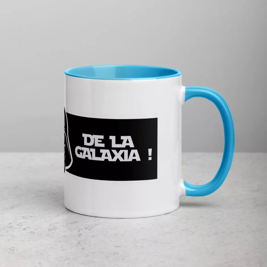 Taza Para El Mejor Padre De La Galaxia Color Interior Azul 11Oz Right - Supertazas taza para el mejor padre de la galaxia color interior azul 11oz right | Supertazas