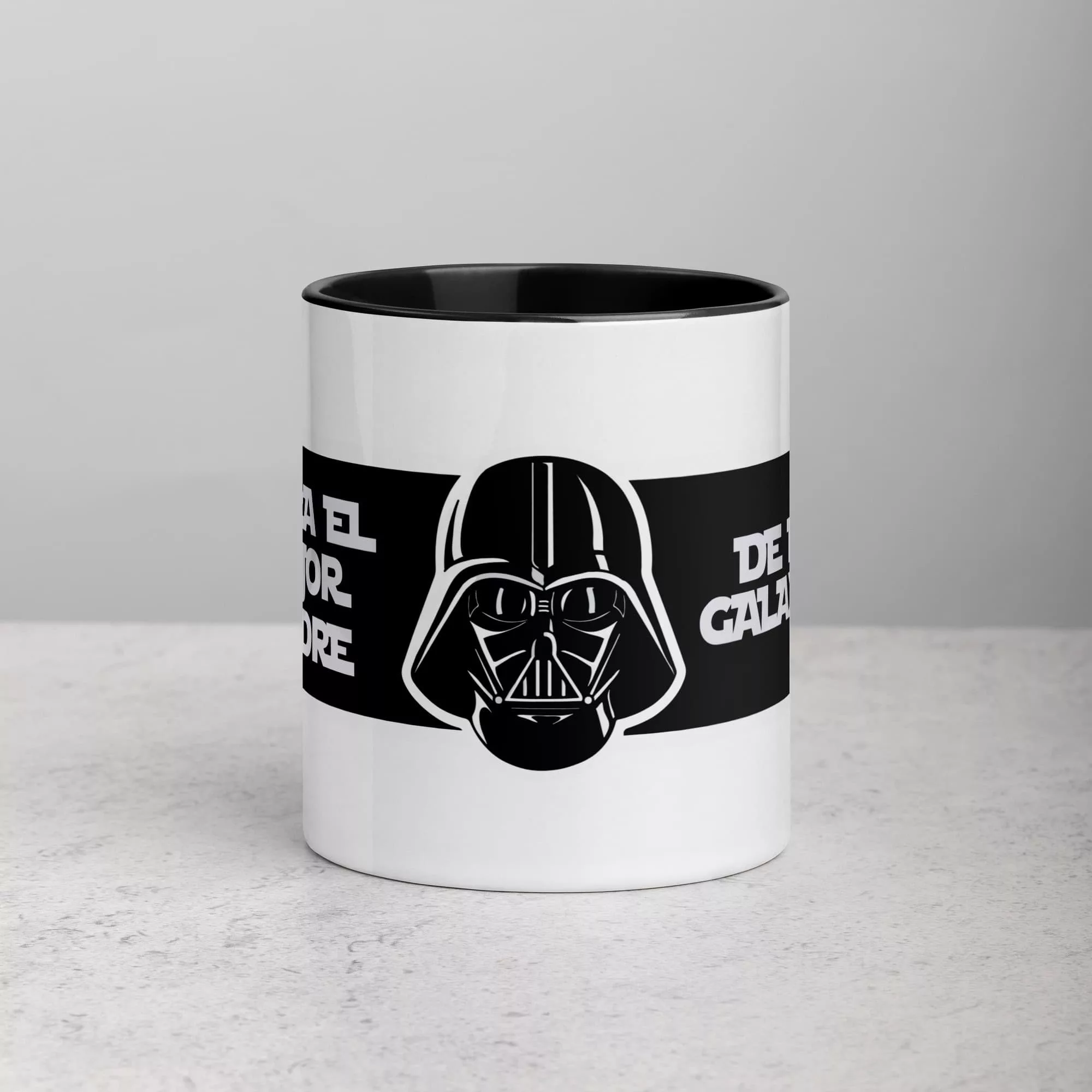 Taza Para El Mejor Padre De La Galaxia Color Interior Negro 11Oz Front - Supertazas taza para el mejor padre de la galaxia color interior negro 11oz front | Supertazas