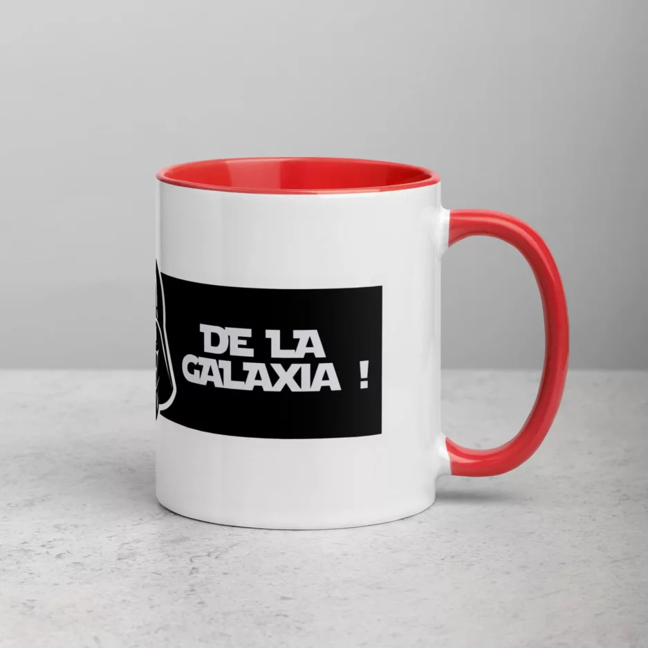 Taza Para El Mejor Padre De La Galaxia Color Interior Rojo 11Oz Right - Supertazas taza para el mejor padre de la galaxia color interior rojo 11oz right | Supertazas