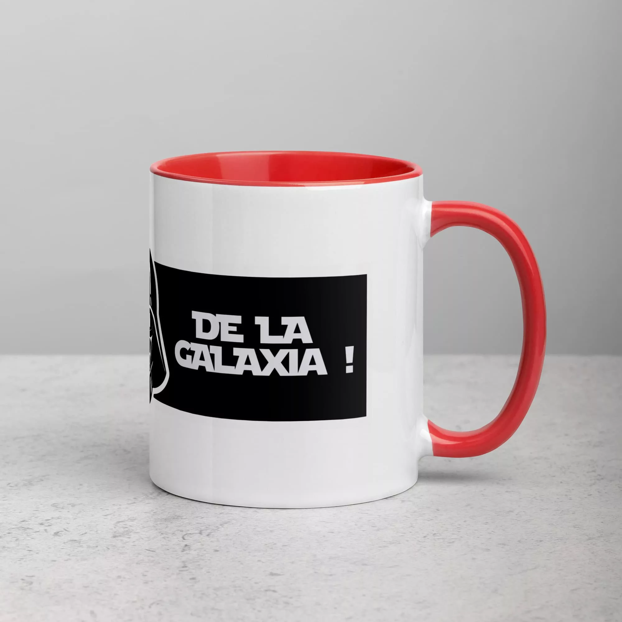 Taza Para El Mejor Padre De La Galaxia Color Interior Rojo 11Oz Right - Supertazas taza para el mejor padre de la galaxia color interior rojo 11oz right | Supertazas