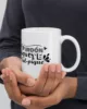 taza shakira perdon que te sal pique blanca brillante blanco 11oz right | Supertazas