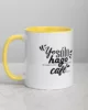 taza shakira perdon que te sal pique color interior amarillo 11oz left | Supertazas
