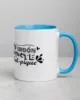 taza shakira perdon que te sal pique color interior azul 11oz right | Supertazas