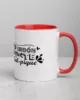 taza shakira perdon que te sal pique color interior rojo 11oz right | Supertazas