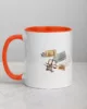 taza el mejor padre del mundo color interior naranja 11oz left taza el mejor padre del mundo color interior naranja 11oz left | Supertazas