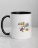 taza el mejor padre del mundo color interior negro 11oz left taza el mejor padre del mundo color interior negro 11oz left | Supertazas