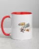 taza el mejor padre del mundo color interior rojo 11oz left taza el mejor padre del mundo color interior rojo 11oz left | Supertazas