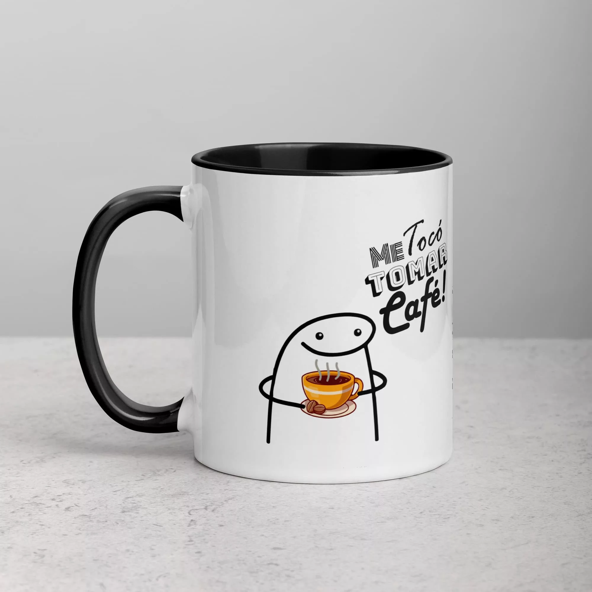 Taza Es Muy Temprano Para Cerveza Color Interior Negro 11Oz Left - Supertazas taza es muy temprano para cerveza color interior negro 11oz left | Supertazas