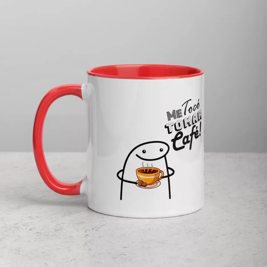 Taza Es Muy Temprano Para Cerveza Color Interior Rojo 11Oz Left - Supertazas taza es muy temprano para cerveza color interior rojo 11oz left | Supertazas