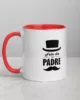taza feliz dia del padre color interior rojo 11oz left taza feliz dia del padre color interior rojo 11oz left | Supertazas