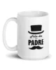 taza feliz dia del padre taza ceramica blanco 15oz left taza feliz dia del padre taza ceramica blanco 15oz left | Supertazas