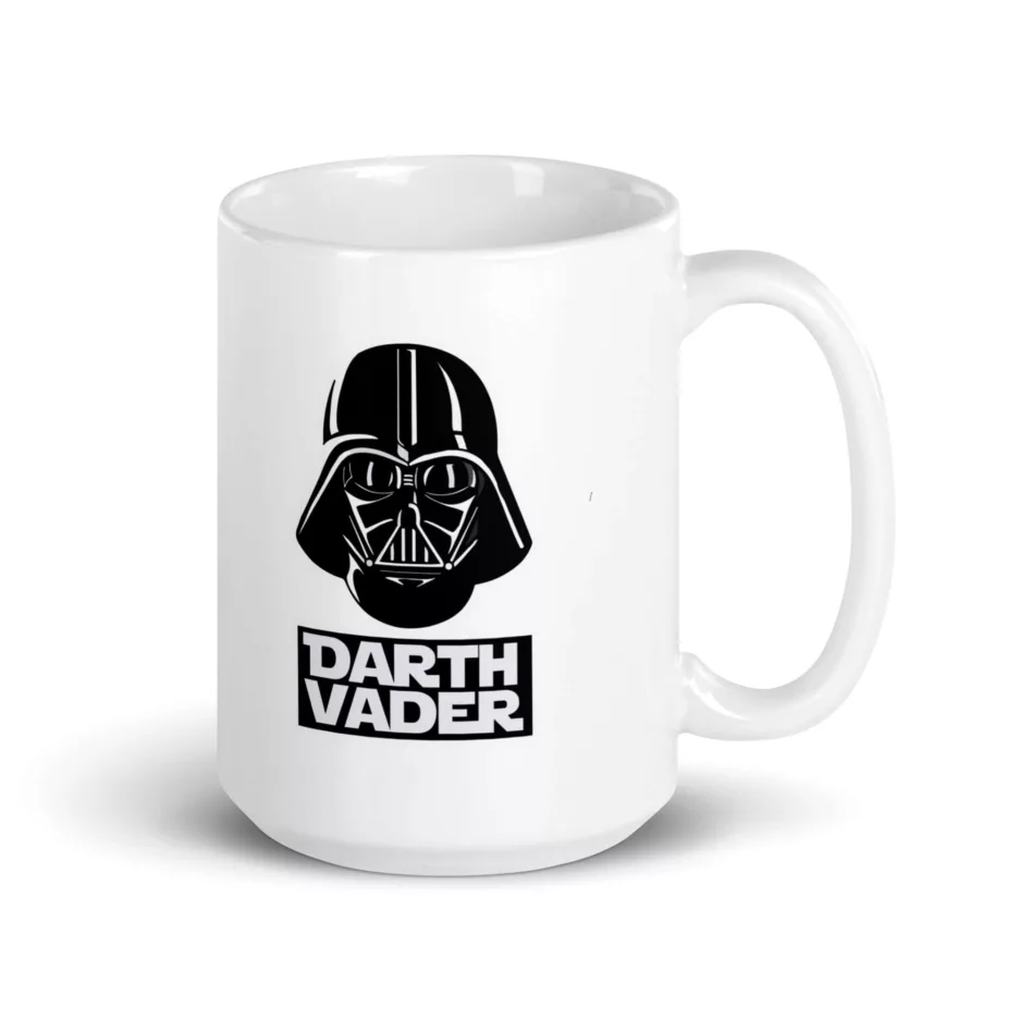 Taza Gracias Por Ser Mejor Padre Que Darth Vader Blanca Brillante Blanco 15Oz Right - Supertazas taza gracias por ser mejor padre que darth vader blanca brillante blanco 15oz right | Supertazas