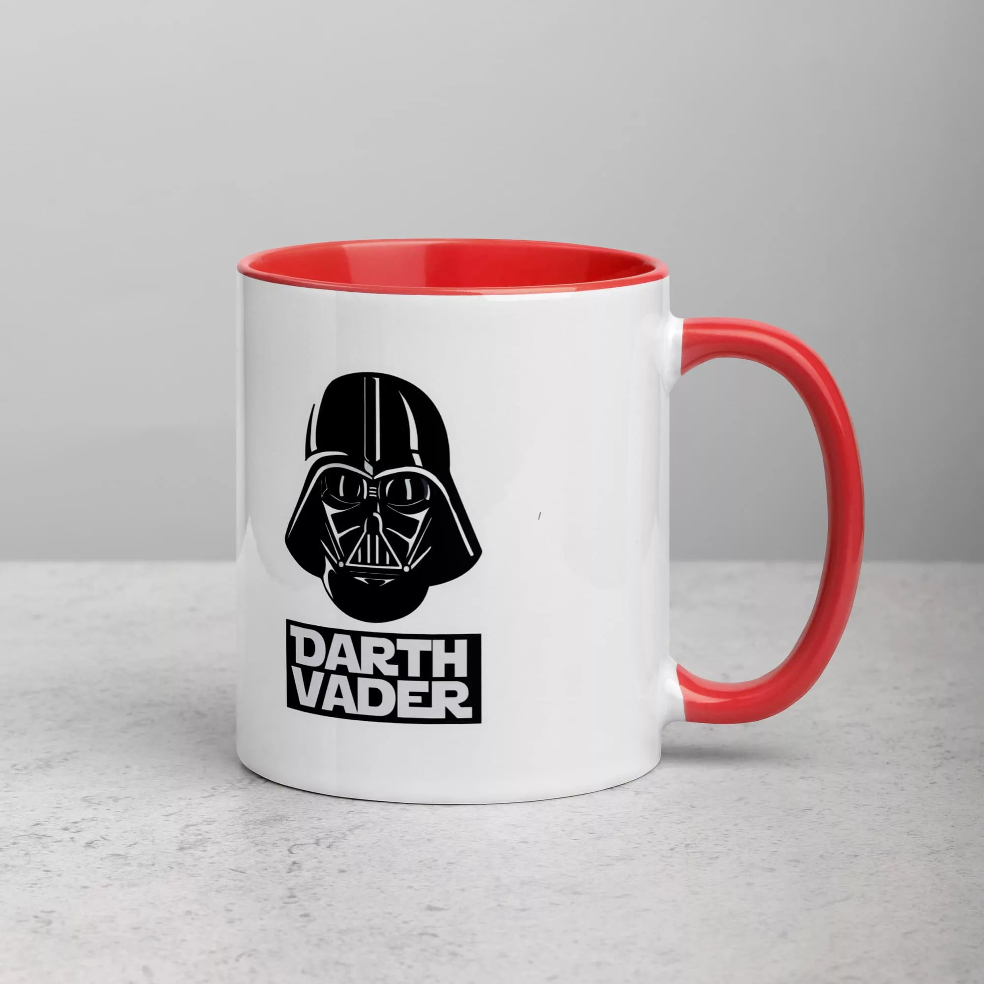 Taza Gracias Por Ser Mejor Padre Que Darth Vader Color Interior Rojo 11Oz Right - Supertazas taza gracias por ser mejor padre que darth vader color interior rojo 11oz right | Supertazas