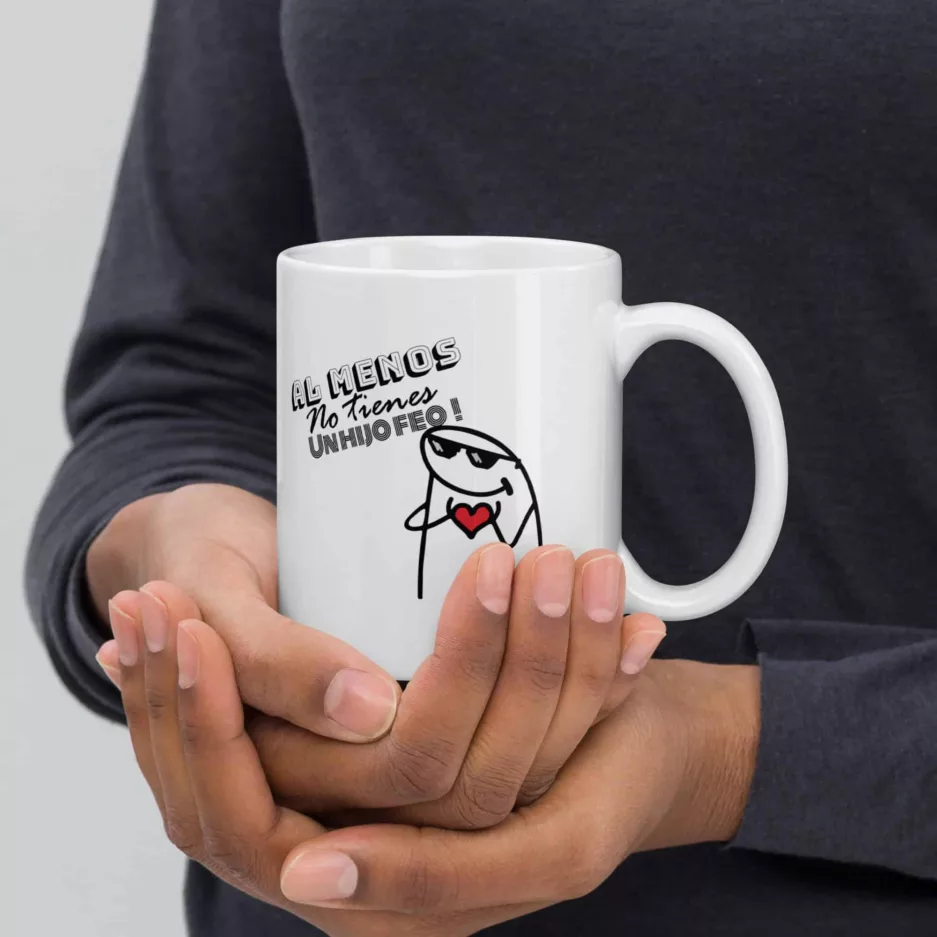 Taza No Importa Que Tan Dificil Sea La Vida Almenos No Tienes Hijos Feos Blanca Brillante Blanco 11Oz Right - Supertazas taza no importa que tan dificil sea la vida almenos no tienes hijos feos blanca brillante blanco 11oz right | Supertazas