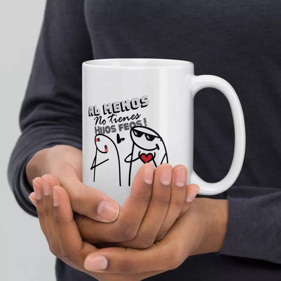 Taza No Importa Que Tan Dificil Sea La Vida Almenos No Tienes Hijos Feos Blanca Brillante Blanco 15Oz Right - Supertazas taza no importa que tan dificil sea la vida almenos no tienes hijos feos blanca brillante blanco 15oz right 2 | Supertazas