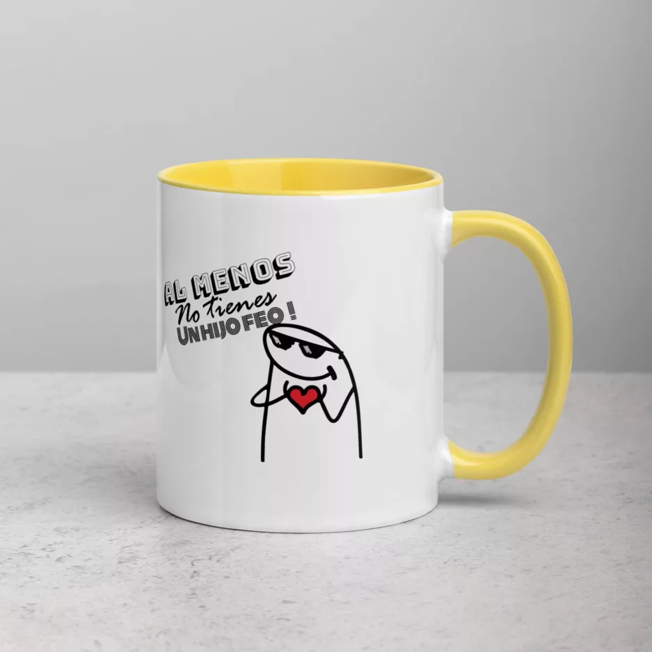 Taza No Importa Que Tan Dificil Sea La Vida Almenos No Tienes Hijos Feos Color Interior Amarillo 11Oz Right - Supertazas taza no importa que tan dificil sea la vida almenos no tienes hijos feos color interior amarillo 11oz right | Supertazas