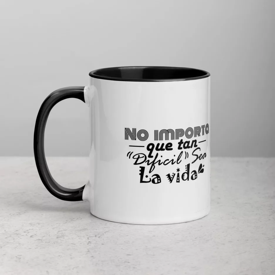 Taza No Importa Que Tan Dificil Sea La Vida Almenos No Tienes Hijos Feos Color Interior Negro 11Oz Left - Supertazas taza no importa que tan dificil sea la vida almenos no tienes hijos feos color interior negro 11oz left | Supertazas