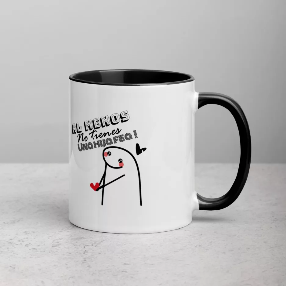 Taza No Importa Que Tan Dificil Sea La Vida Almenos No Tienes Hijos Feos Color Interior Negro 11Oz Right - Supertazas taza no importa que tan dificil sea la vida almenos no tienes hijos feos color interior negro 11oz right 1 | Supertazas